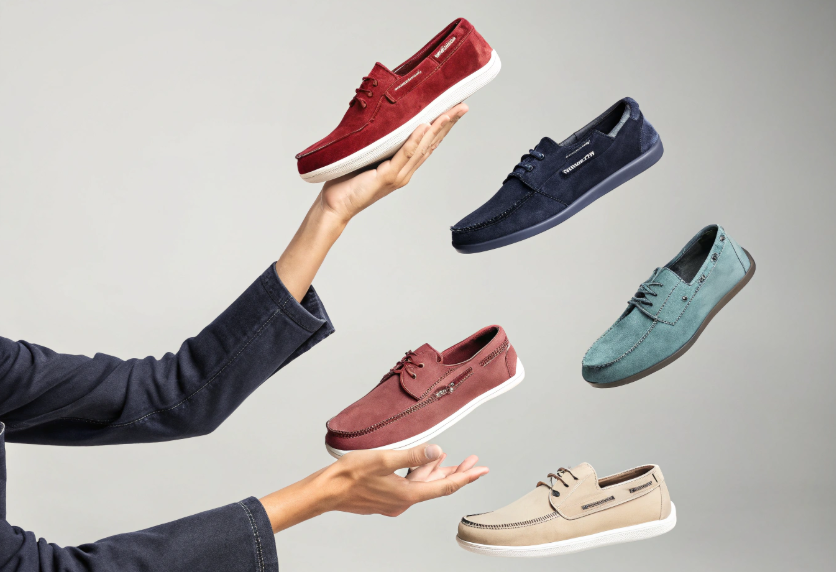 grafika przedstawiająca różne wersje kolorystyczne jednego produktu