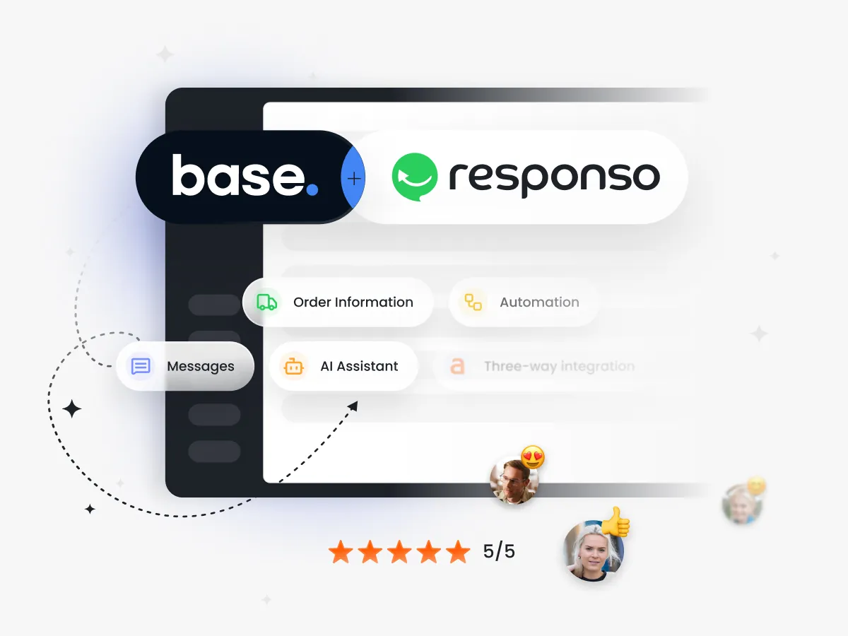 The only tool Base recommends for customer service