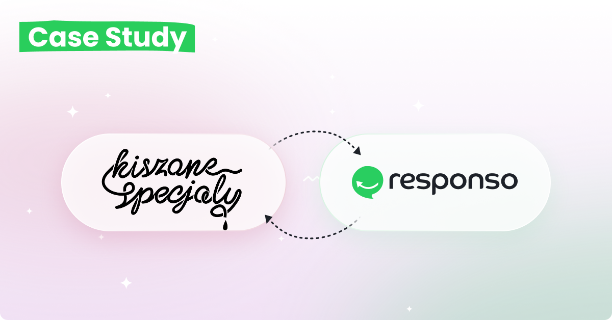 Kiszone Specjały team managing e-commerce customer service with Responso's unified inbox across Allegro and email channels