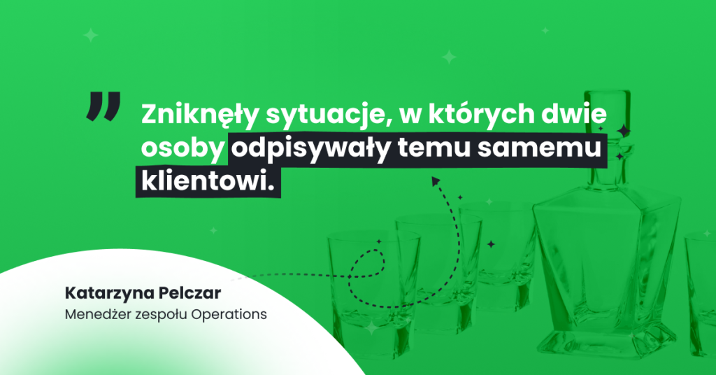 Koniec podwójnych odpowiedzi do klienta – efekt wdrożenia Responso w KROSNO Cytat Katarzyny Pelczar, Menedżera zespołu Operations w KROSNO: „Zniknęły sytuacje, w których dwie osoby odpisywały temu samemu klientowi