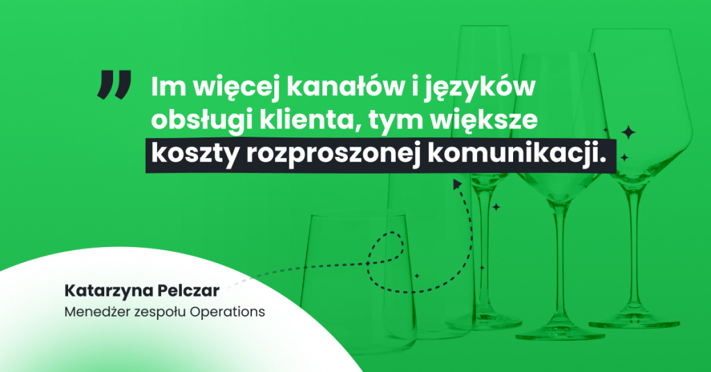 Koszty rozproszonej komunikacji rosną z liczbą kanałów i języków – rada KROSNO Cytat Katarzyny Pelczar, Menedżera zespołu Operations w KROSNO: „Im więcej kanałów i języków obsługi klienta, tym większe koszty rozproszonej komunikacji