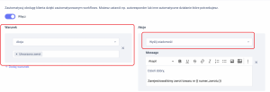 Autoresponder na zwrot lub reklamację