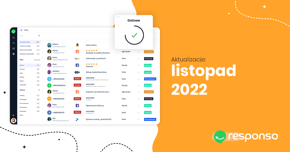 Listopadowe aktualizacje