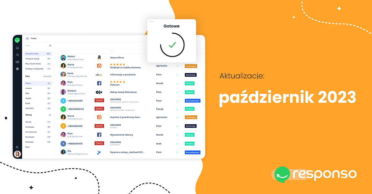 aktualizacje Responso listopad 2023