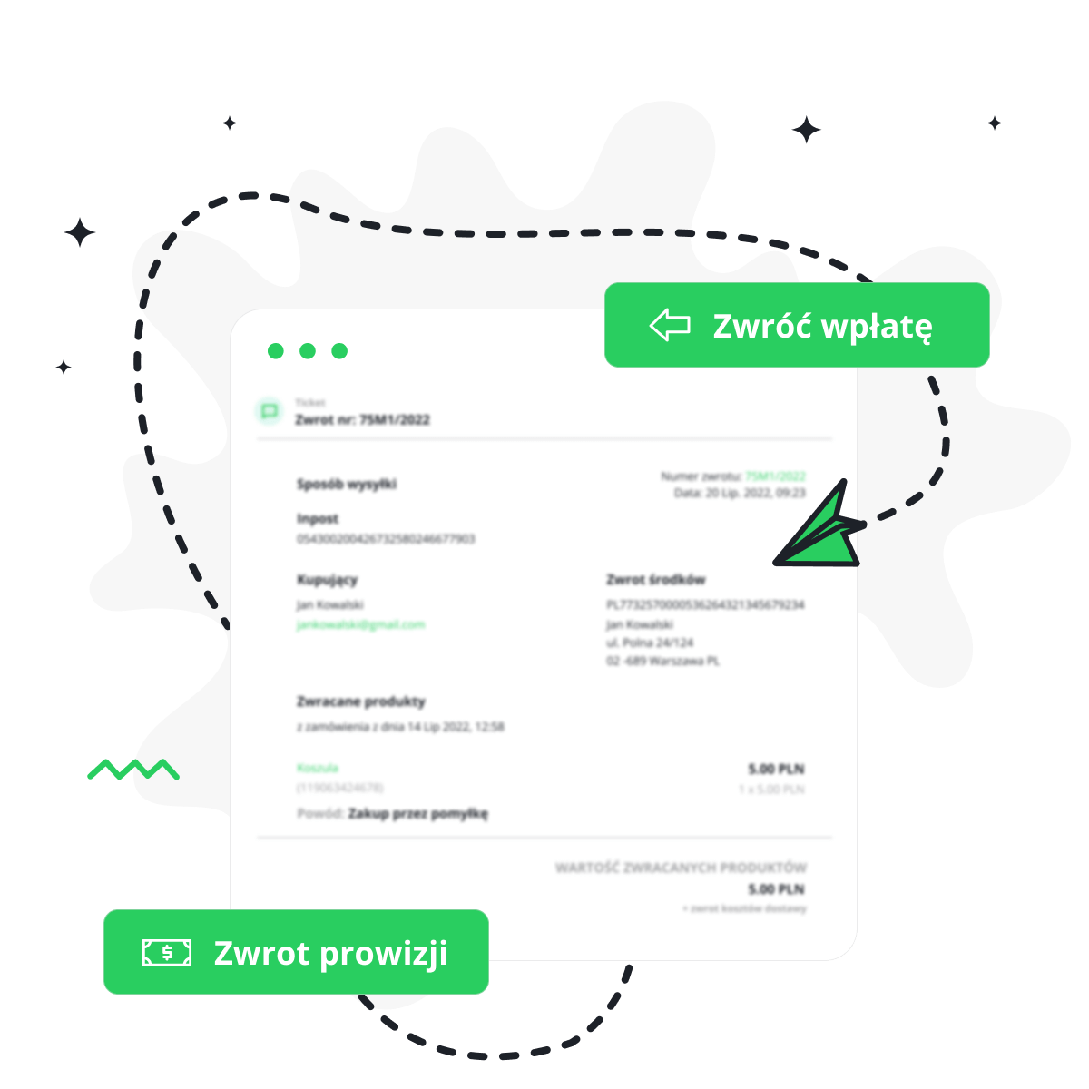 slider - zwrot prowizji i płatnosci
